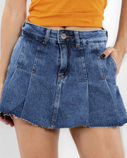 Denim Skirt Shorts